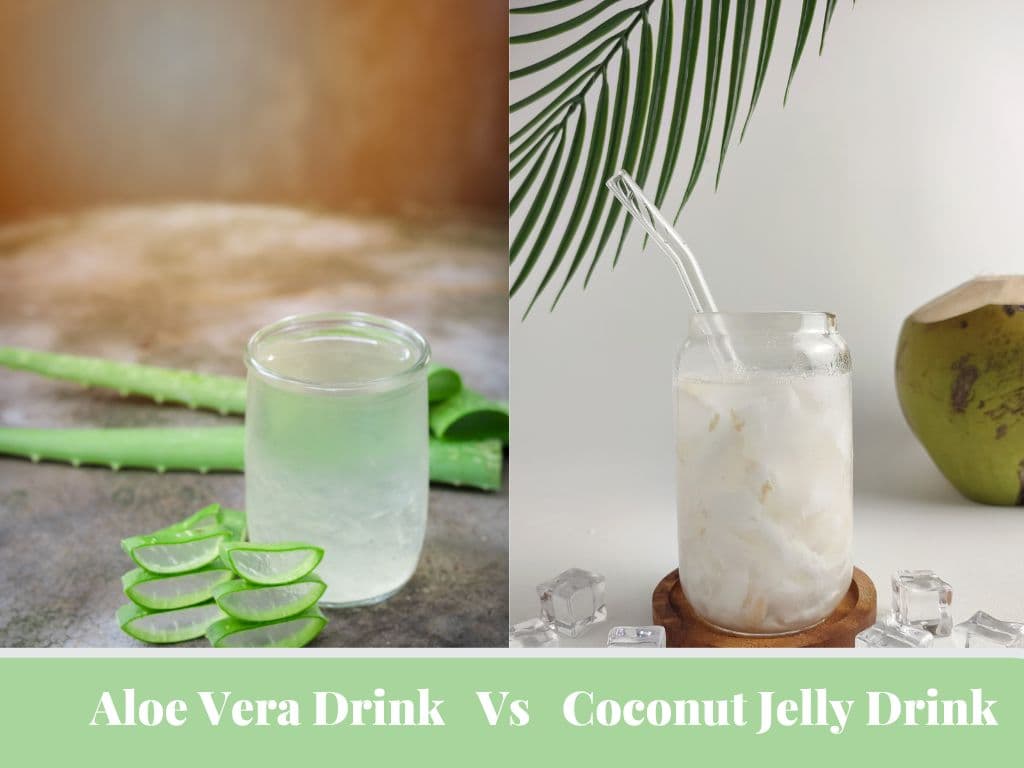What Makes Aloe Vera Drink Different From Coconut Jelly Drinks?