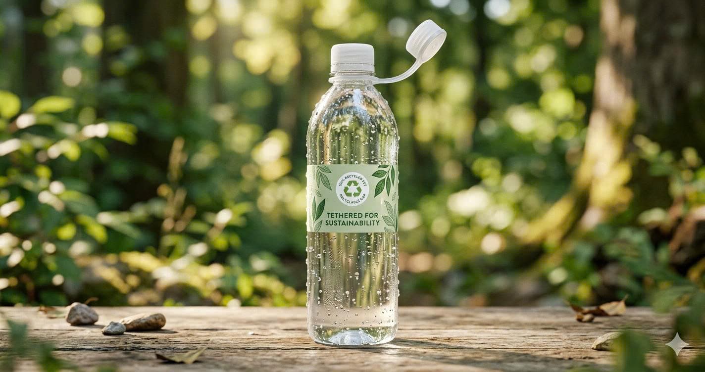 PET Bottles in Europe: rPET, Tethered Caps & Export-Ready Design