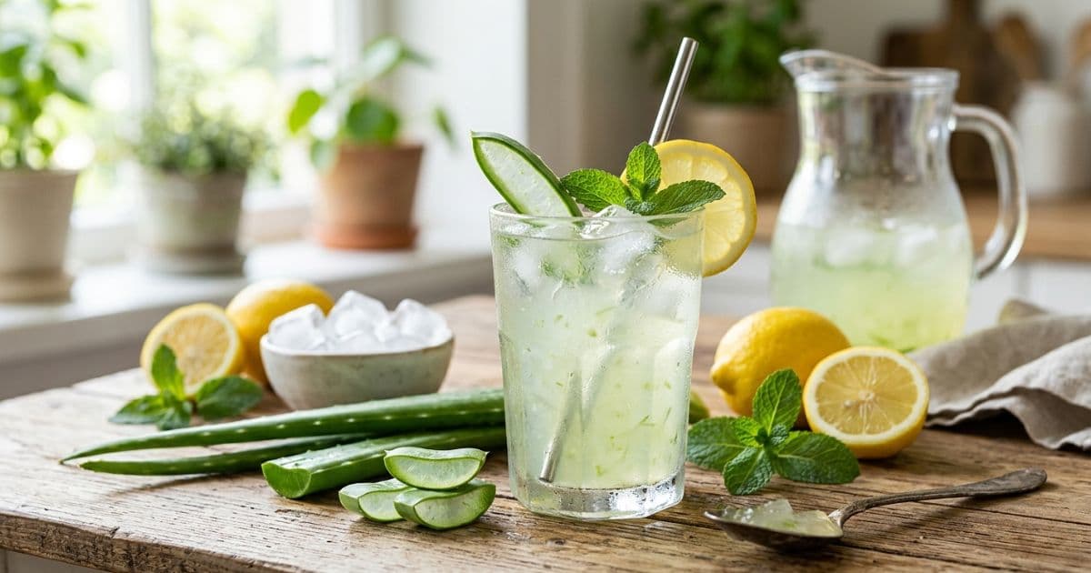 Why Aloe Vera Drinks Taste Better Chilled
