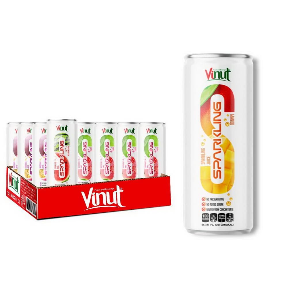 VINUT Prickelnder Mangosaft, Nicht aus Konzentrat, 8.45 fl oz (250 mL)